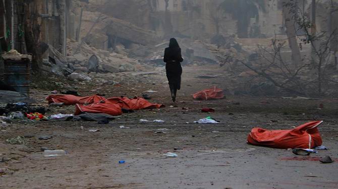Halep’ten Kaçan Siviller Katlediliyor 1
