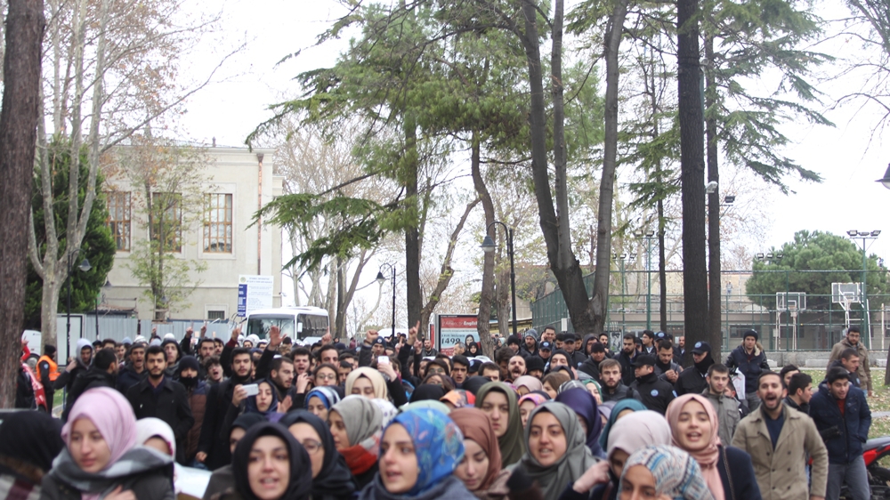 Üniversiteli Müslümanlar Halep İçin Beyazıt’ta Toplandı! 1
