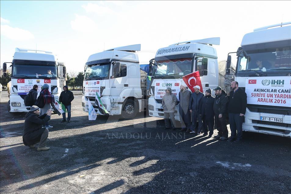 Halep'e Yol Açın Konvoyu Yola Çıktı 9