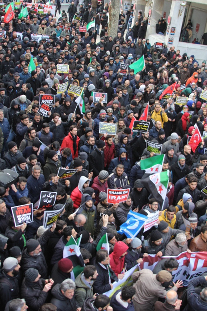 Katil İran Suriye'den Defol! 17