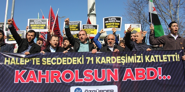 ABD’li Katiller Saraçhane’de Protesto Edildi! 1