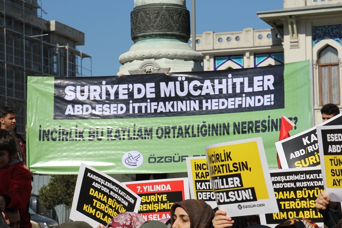 ABD’li Katiller Saraçhane’de Protesto Edildi! 14