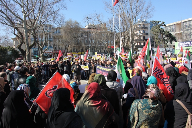 ABD’li Katiller Saraçhane’de Protesto Edildi! 18