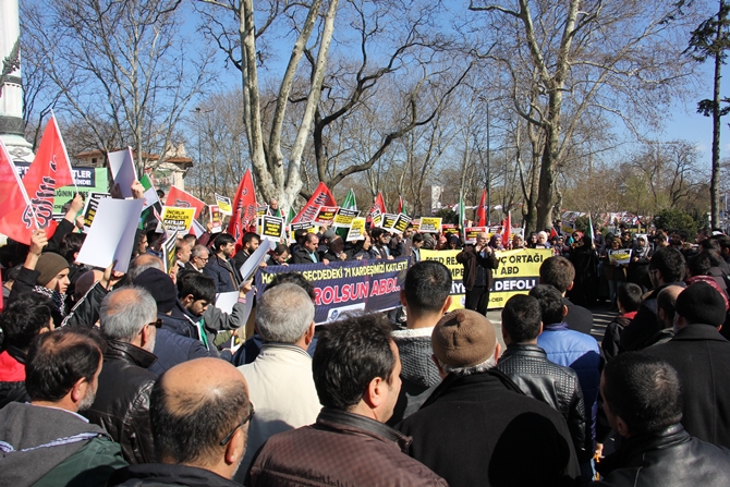 ABD’li Katiller Saraçhane’de Protesto Edildi! 19