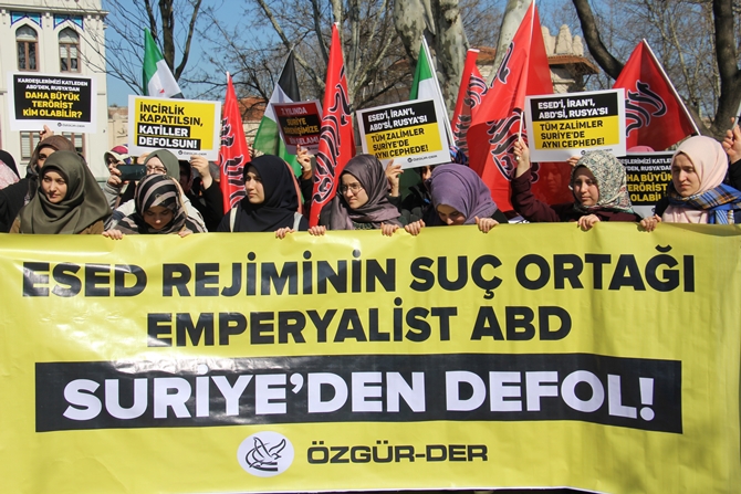 ABD’li Katiller Saraçhane’de Protesto Edildi! 9