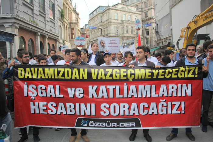 Binlerce Filistin Sevdalısı ‘Özgür Kudüs’ İçin Yürüdü 1