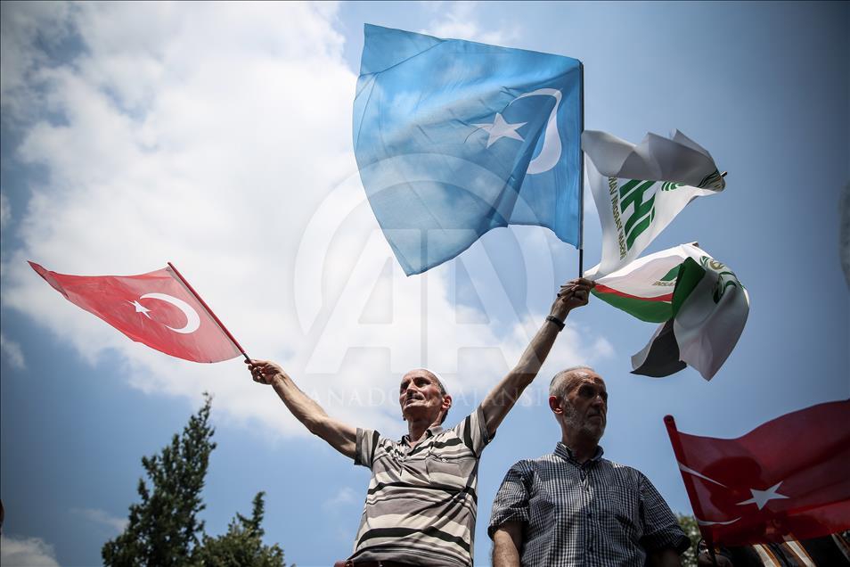 İşgalci İsrail'in Mescid-i Aksa'ya Yönelik Zulümleri Protesto Edildi 12