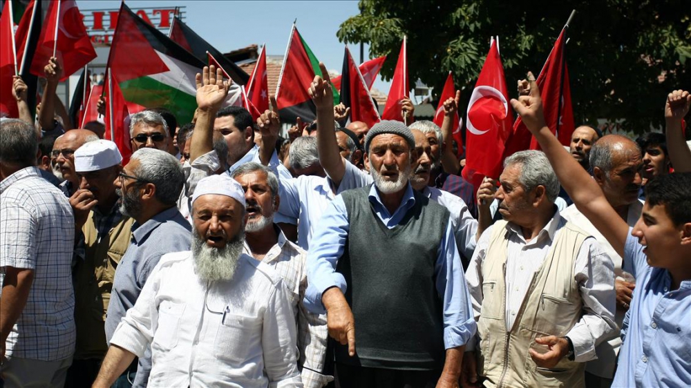 İşgalci İsrail'in Mescid-i Aksa'ya Yönelik Zulümleri Protesto Edildi 25