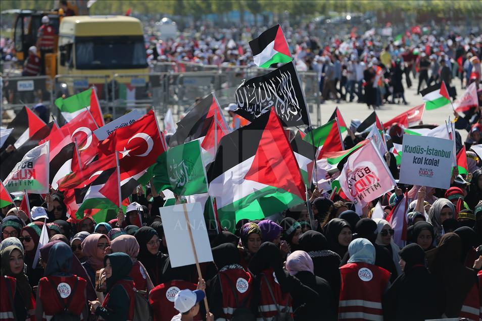 Yenikapı'da 'Kudüs Mitingi' Düzenlendi 16