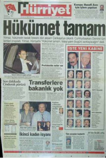 28 Şubat'ın Tetikçisi Medyanın Manşetleri 13