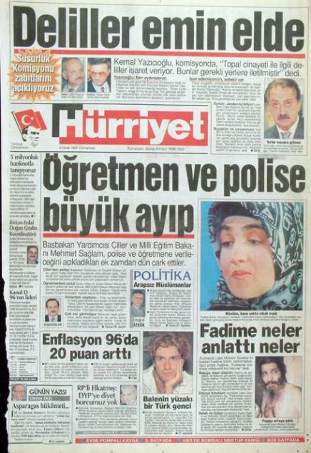 28 Şubat'ın Tetikçisi Medyanın Manşetleri 2