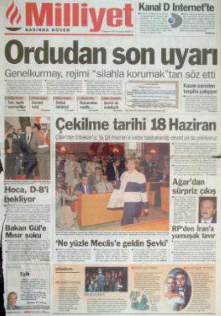 28 Şubat'ın Tetikçisi Medyanın Manşetleri 25