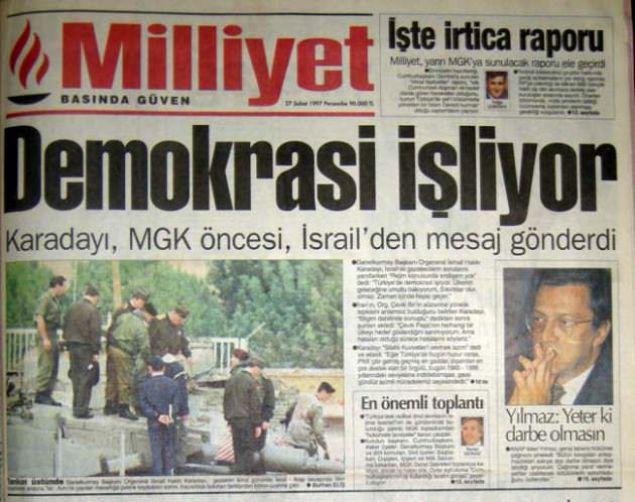 28 Şubat'ın Tetikçisi Medyanın Manşetleri 28