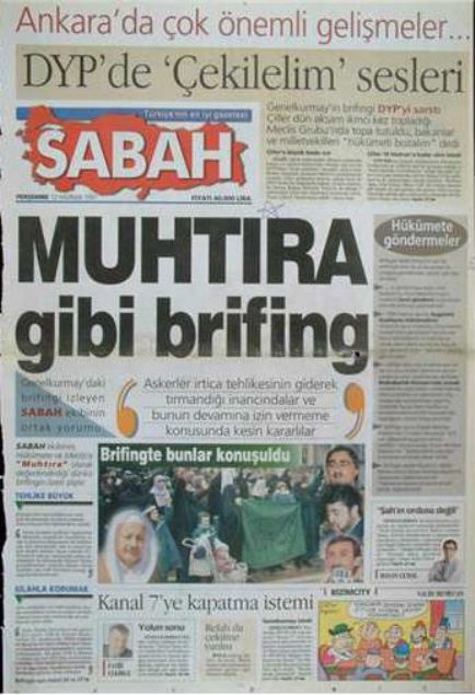 28 Şubat'ın Tetikçisi Medyanın Manşetleri 31