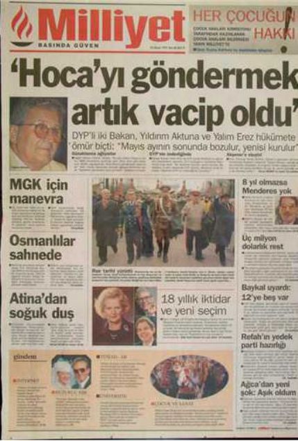 28 Şubat'ın Tetikçisi Medyanın Manşetleri 36