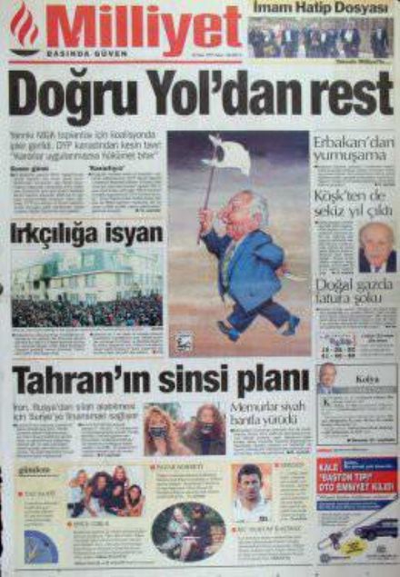 28 Şubat'ın Tetikçisi Medyanın Manşetleri 38