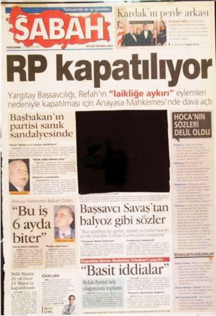 28 Şubat'ın Tetikçisi Medyanın Manşetleri 46