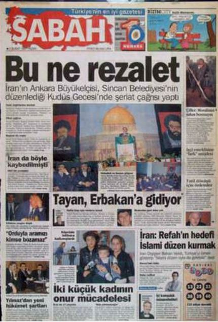 28 Şubat'ın Tetikçisi Medyanın Manşetleri 47