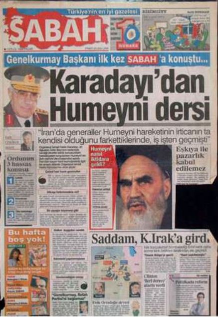 28 Şubat'ın Tetikçisi Medyanın Manşetleri 48