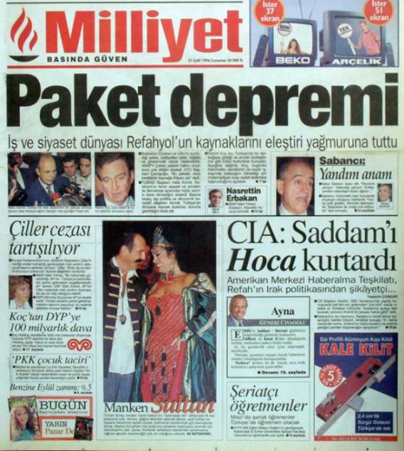 28 Şubat'ın Tetikçisi Medyanın Manşetleri 7