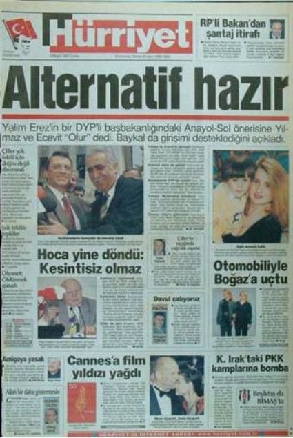 28 Şubat'ın Tetikçisi Medyanın Manşetleri 8