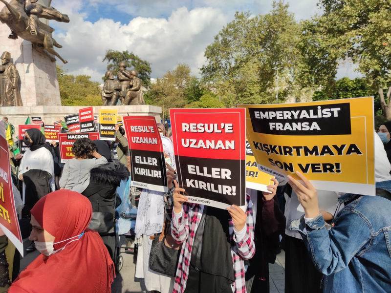 Fransa’nın küstahlığı İstanbul’da lanetlendi 13