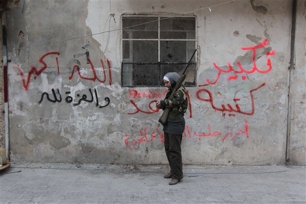 Halep’te Kadın Sniper 10