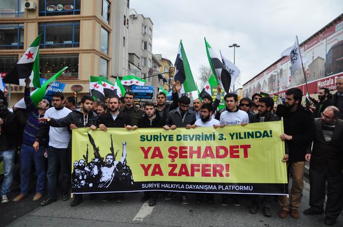 İstanbul’da Binler Suriye Cihadını Selamladı! 10