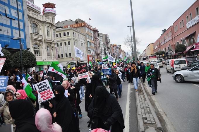 İstanbul’da Binler Suriye Cihadını Selamladı! 20