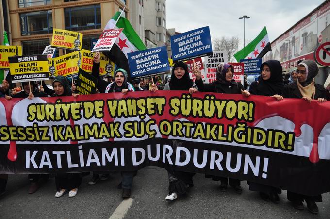 İstanbul’da Binler Suriye Cihadını Selamladı! 7