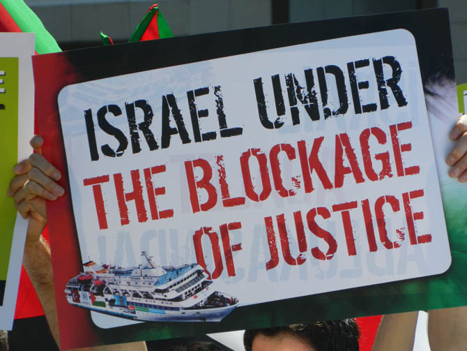 Çağlayan Adliyesi Önünde Mavi Marmara Eylemi 16