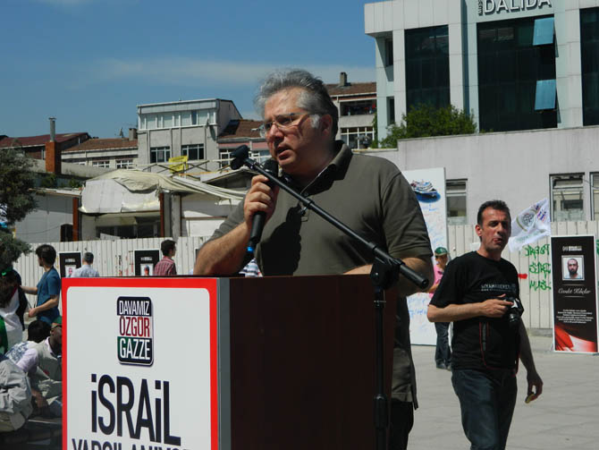 Çağlayan Adliyesi Önünde Mavi Marmara Eylemi 9