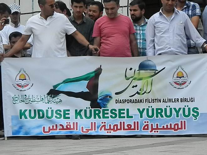 Fatih’te “Kudüs’e Küresel Yürüyüş” Eylemi 17