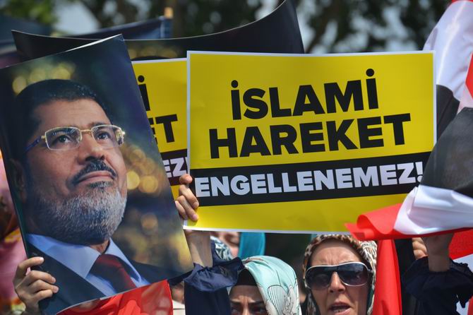 İstanbuldan Mısır İslami Hareketine Destek Yürüyüşü 21