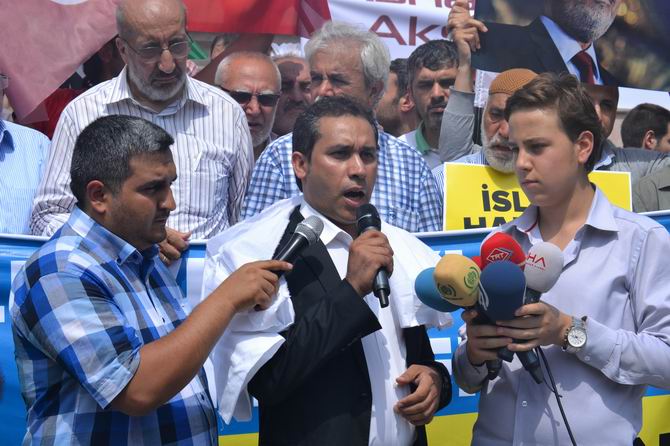 İstanbuldan Mısır İslami Hareketine Destek Yürüyüşü 22