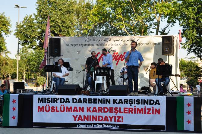 Grup Yürüyüşten Mısır ve Suriye Dayanışma Konseri 14