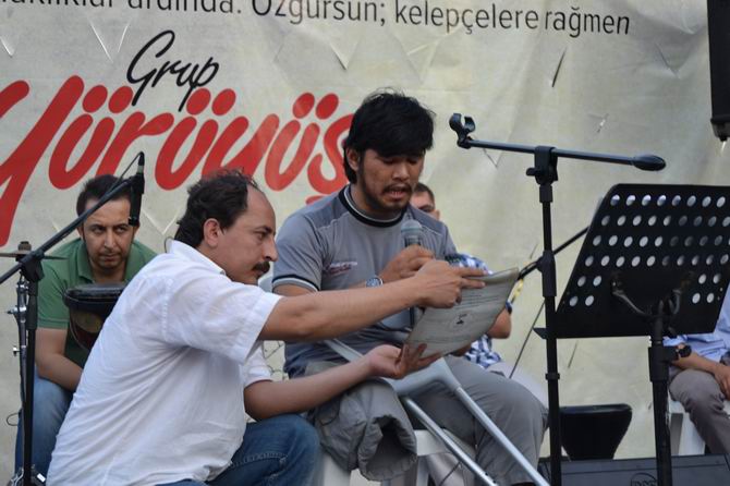 Grup Yürüyüşten Mısır ve Suriye Dayanışma Konseri 24