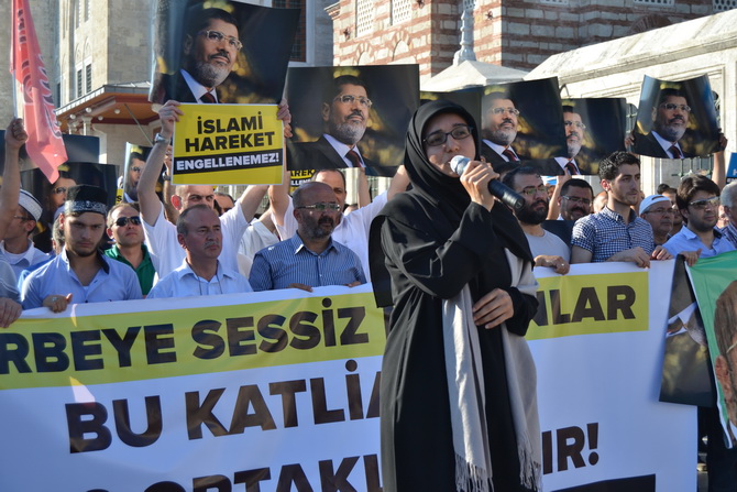 Mısır Cuntasının Katliamı Fatih’te Protesto Edildi 11