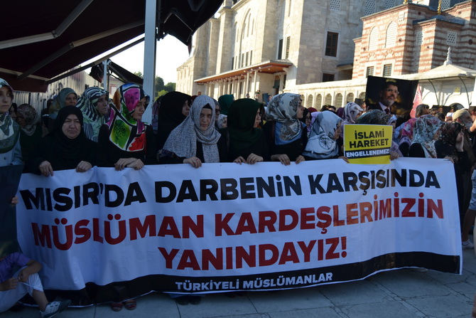 Mısır Cuntasının Katliamı Fatih’te Protesto Edildi 14