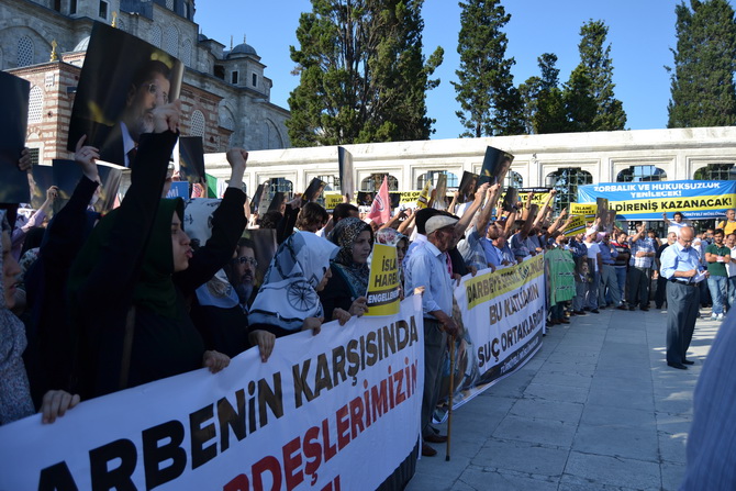 Mısır Cuntasının Katliamı Fatih’te Protesto Edildi 15