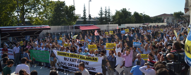 Mısır Cuntasının Katliamı Fatih’te Protesto Edildi 16