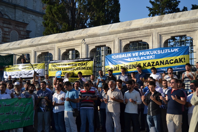 Mısır Cuntasının Katliamı Fatih’te Protesto Edildi 18