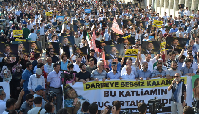Mısır Cuntasının Katliamı Fatih’te Protesto Edildi 6