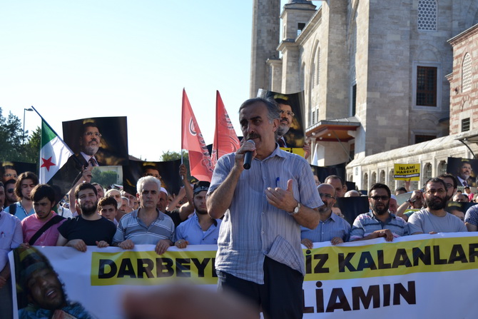 Mısır Cuntasının Katliamı Fatih’te Protesto Edildi 9