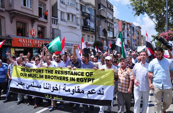 Fatihte Binler Mısır Katliamını Lanetledi 22