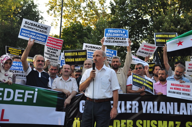 Özgür-Dere Yapılan Saldırılar Protesto Edildi 15