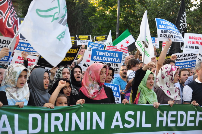 Özgür-Dere Yapılan Saldırılar Protesto Edildi 5