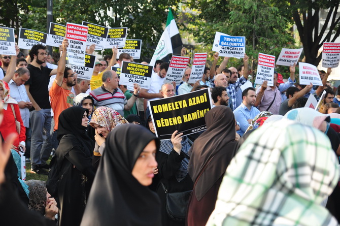 Özgür-Dere Yapılan Saldırılar Protesto Edildi 7