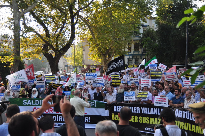 Özgür-Dere Yapılan Saldırılar Protesto Edildi 9