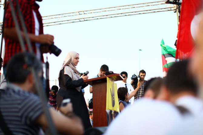 Eminönünde Mısır Cuntasına Lanet Eylemi 13